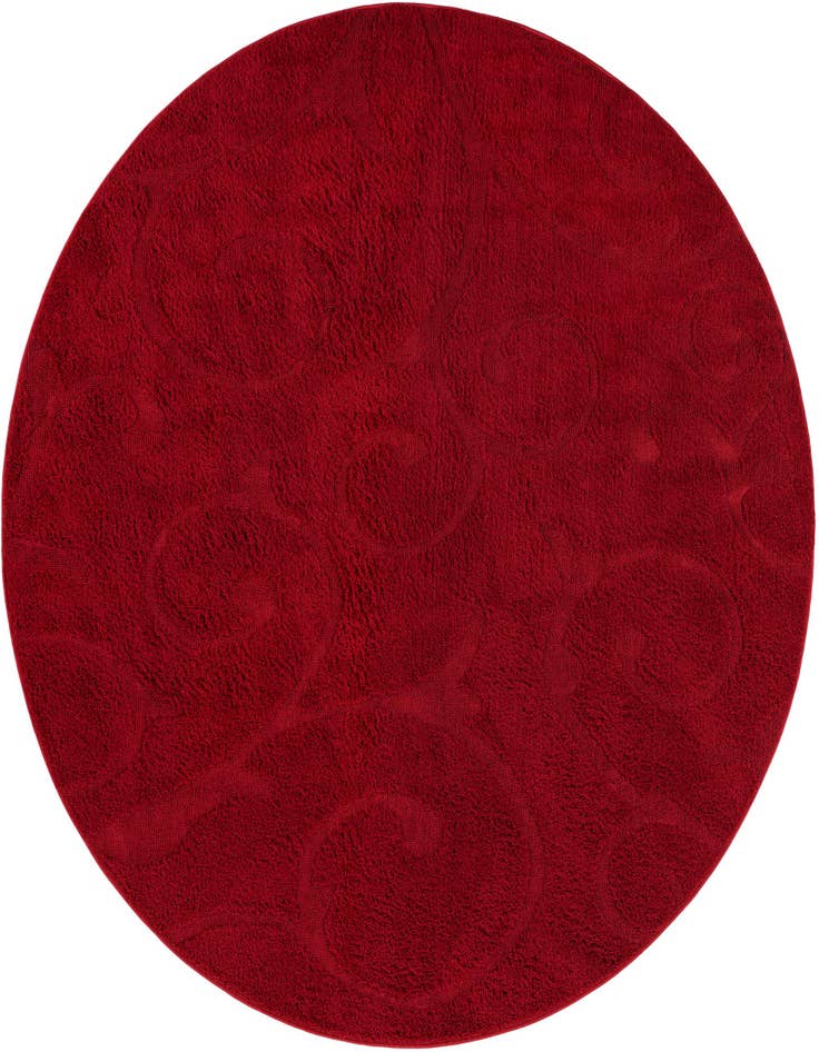 Detail image of 7' 10 x 7' 10 Botanical Shag Round Rug