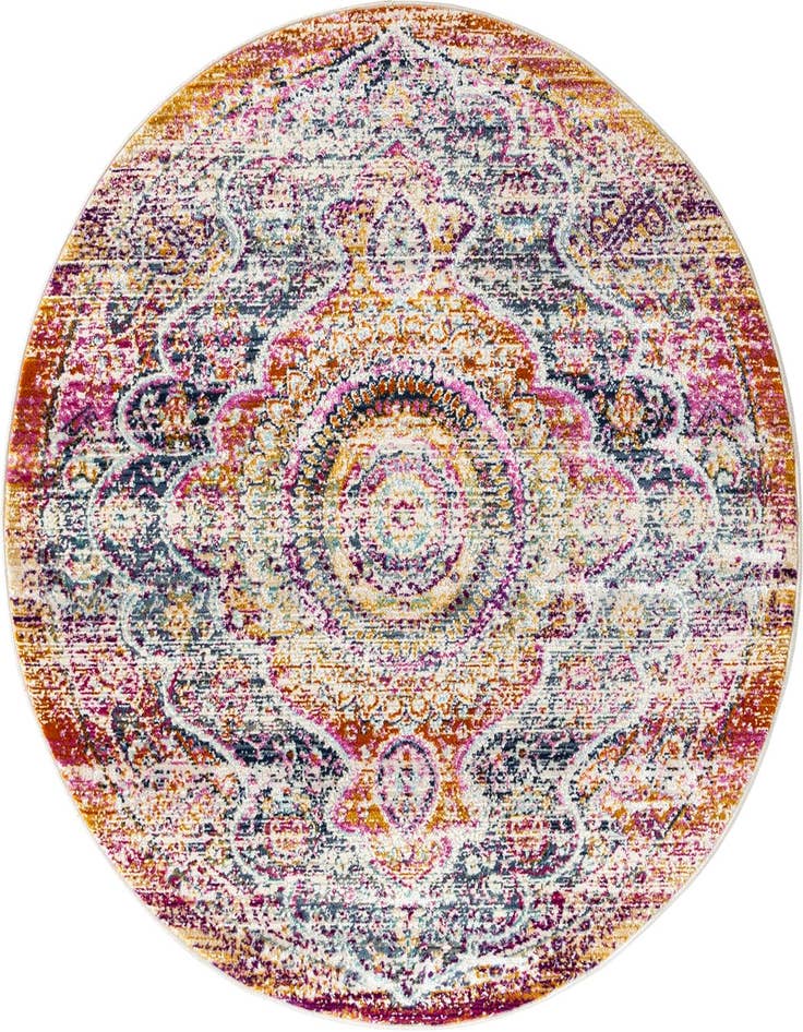 Detail image of 3' 7 x 3' 7 Budapest Round Rug