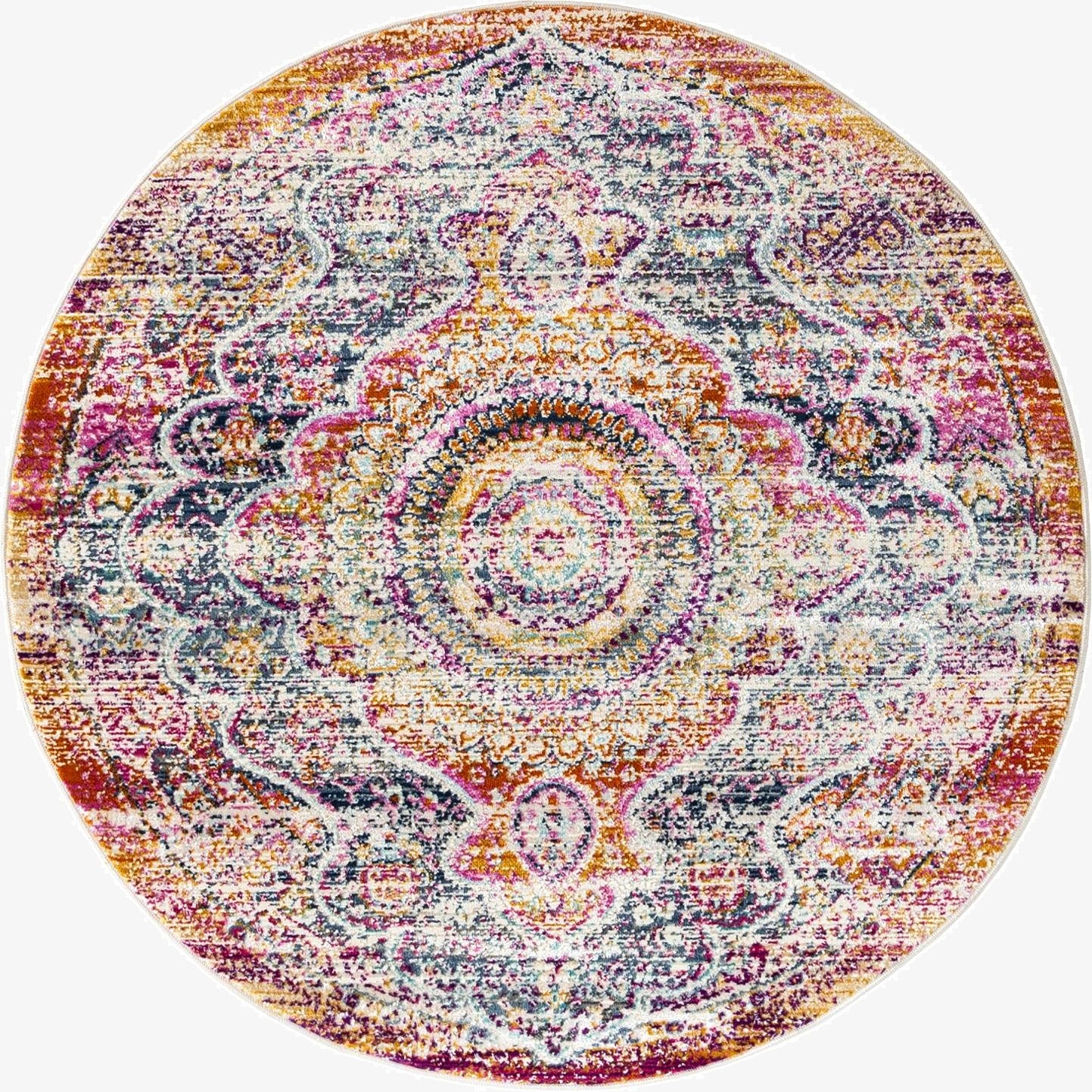 110cm x 110cm Budapest Round Rug