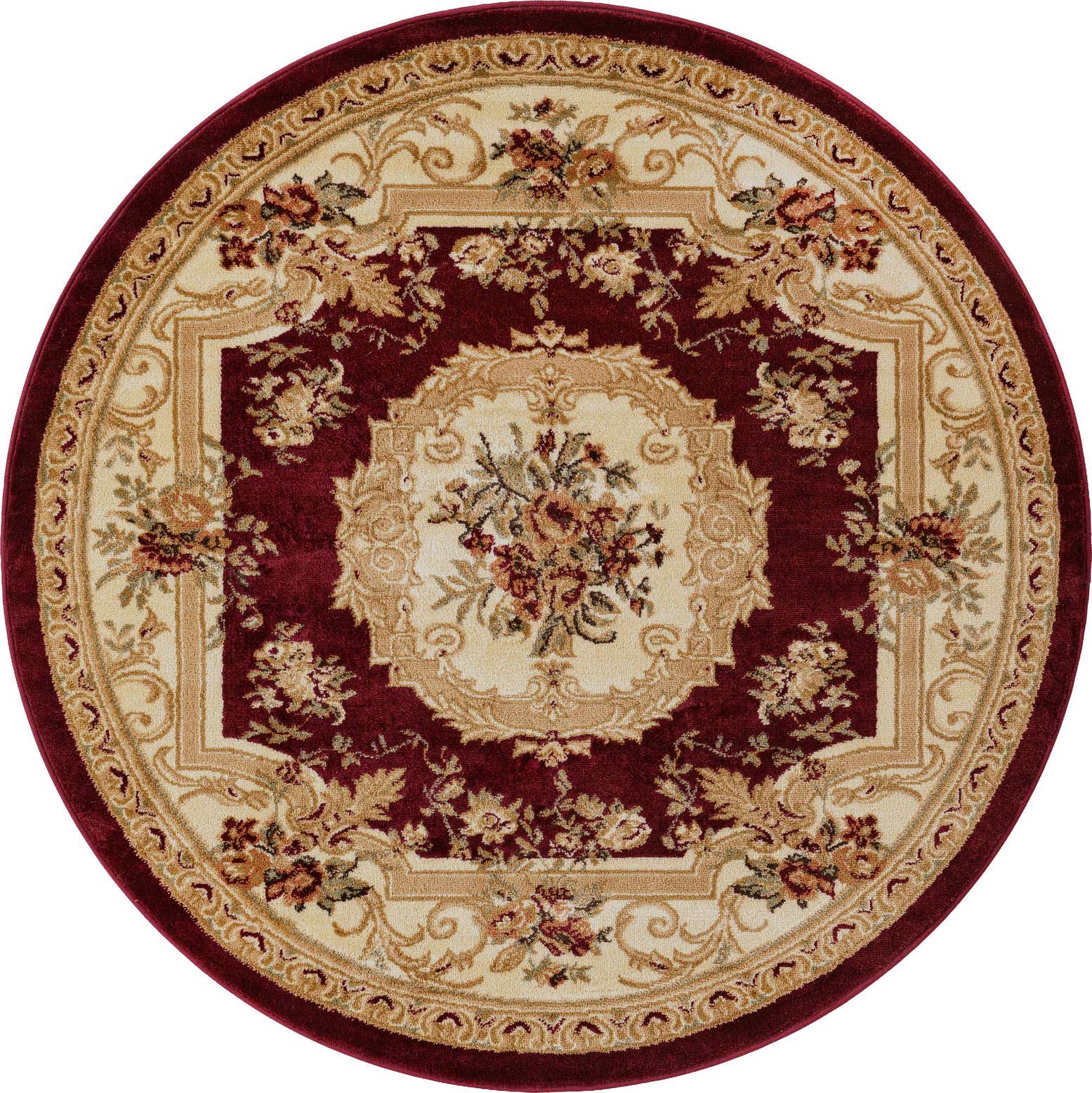 5' 3 x 5' 3 Chateau Round Rug
