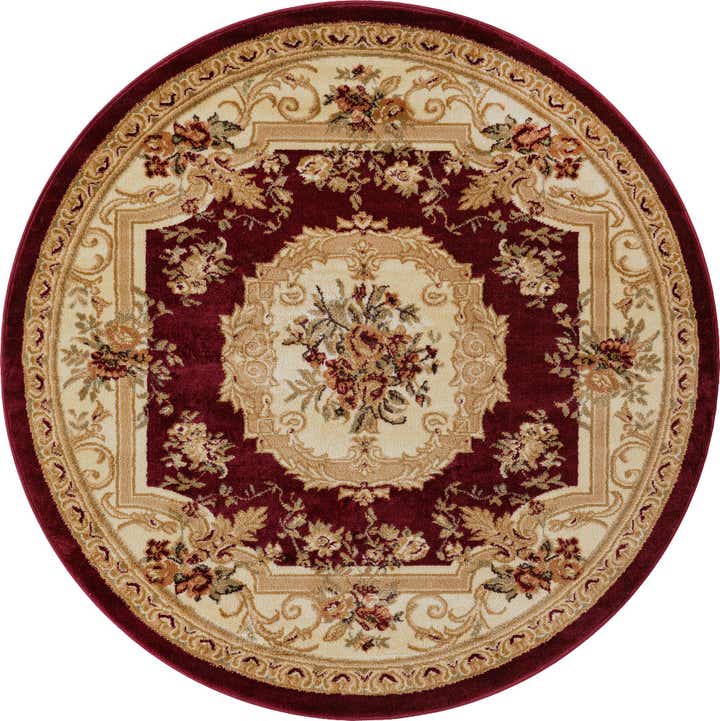 5' 3 x 5' 3 Chateau Round Rug