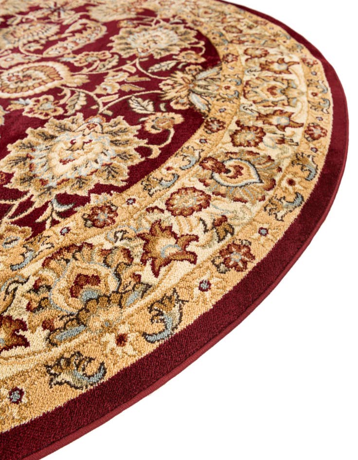 Detail image of 7' 10 x 7' 10 Classic Agra Round Rug