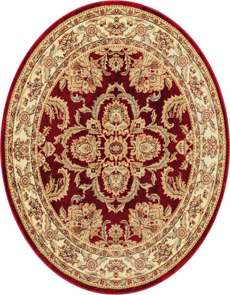 Detail image of 6' x 6' Classic Agra Round Rug