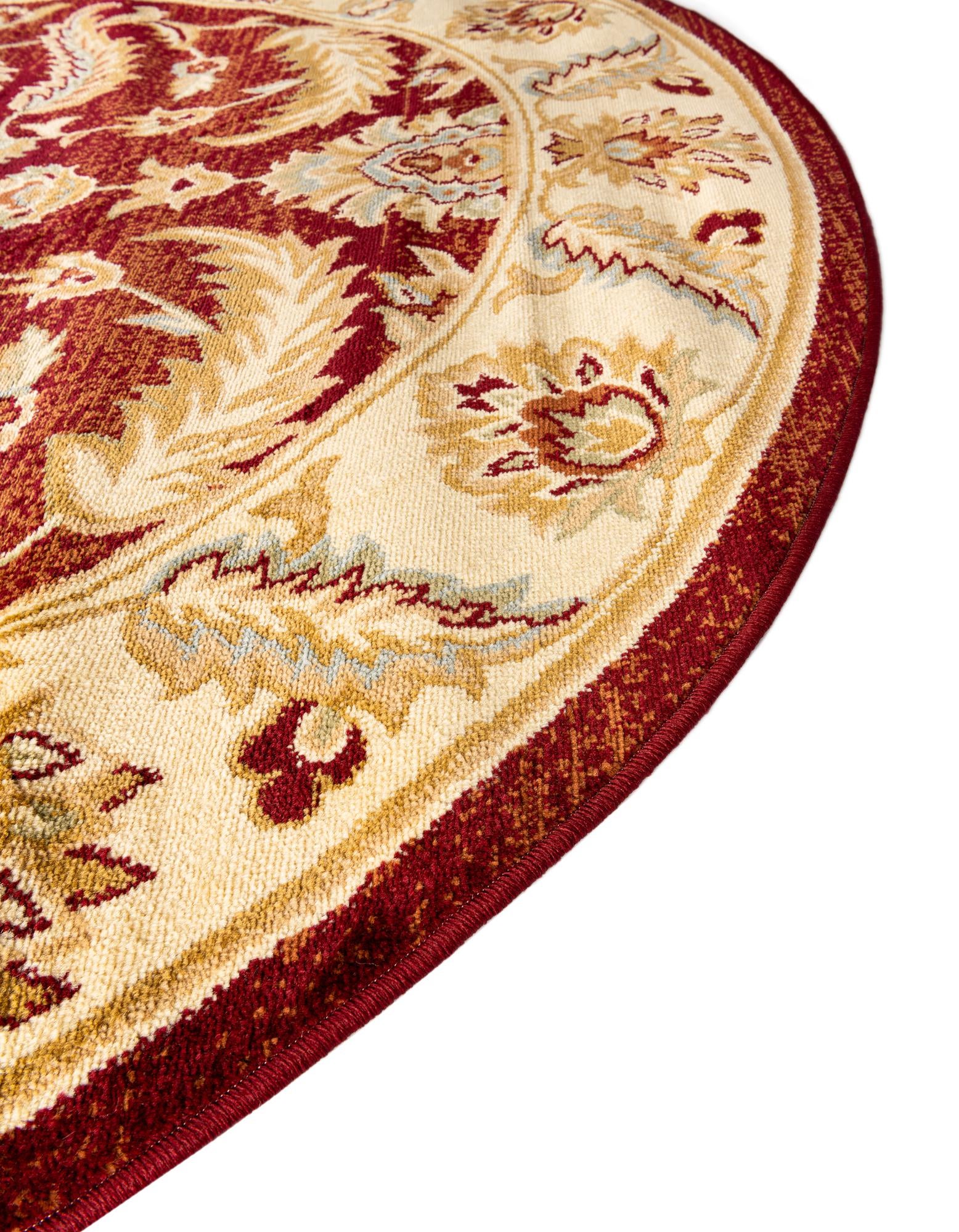 6' x 6' Classic Agra Round Rug