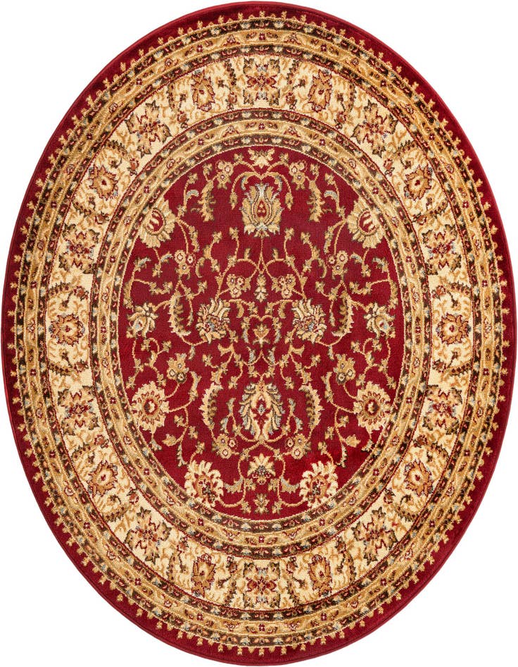 Detail image of 6' x 6' Classic Agra Round Rug