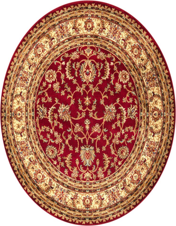 Detail image of 5' 3 x 5' 3 Classic Agra Round Rug
