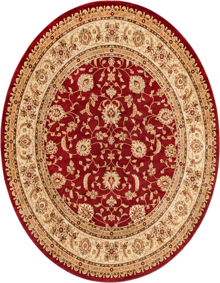 Detail image of 10' x 10' Classic Agra Round Rug