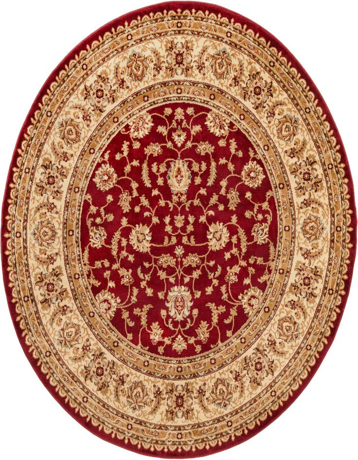 Detail image of 7' x 7' Classic Agra Round Rug