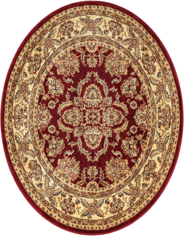 Detail image of 5' 3 x 5' 3 Classic Agra Round Rug