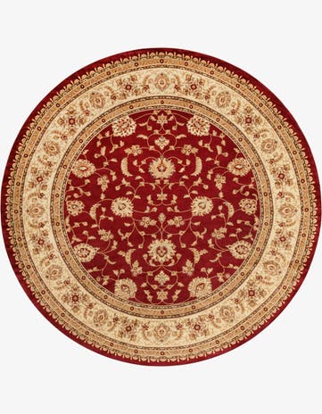 13' x 13' Classic Agra Round Rug