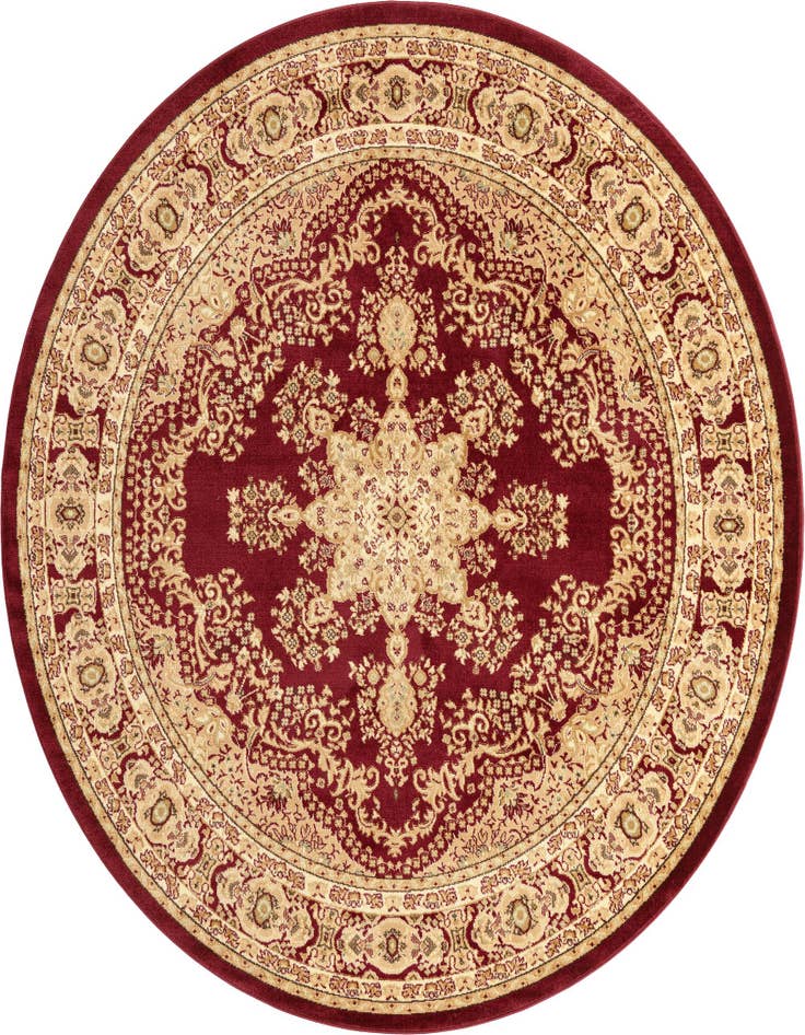 Detail image of 7' 10 x 7' 10 Classic Aubusson Round Rug