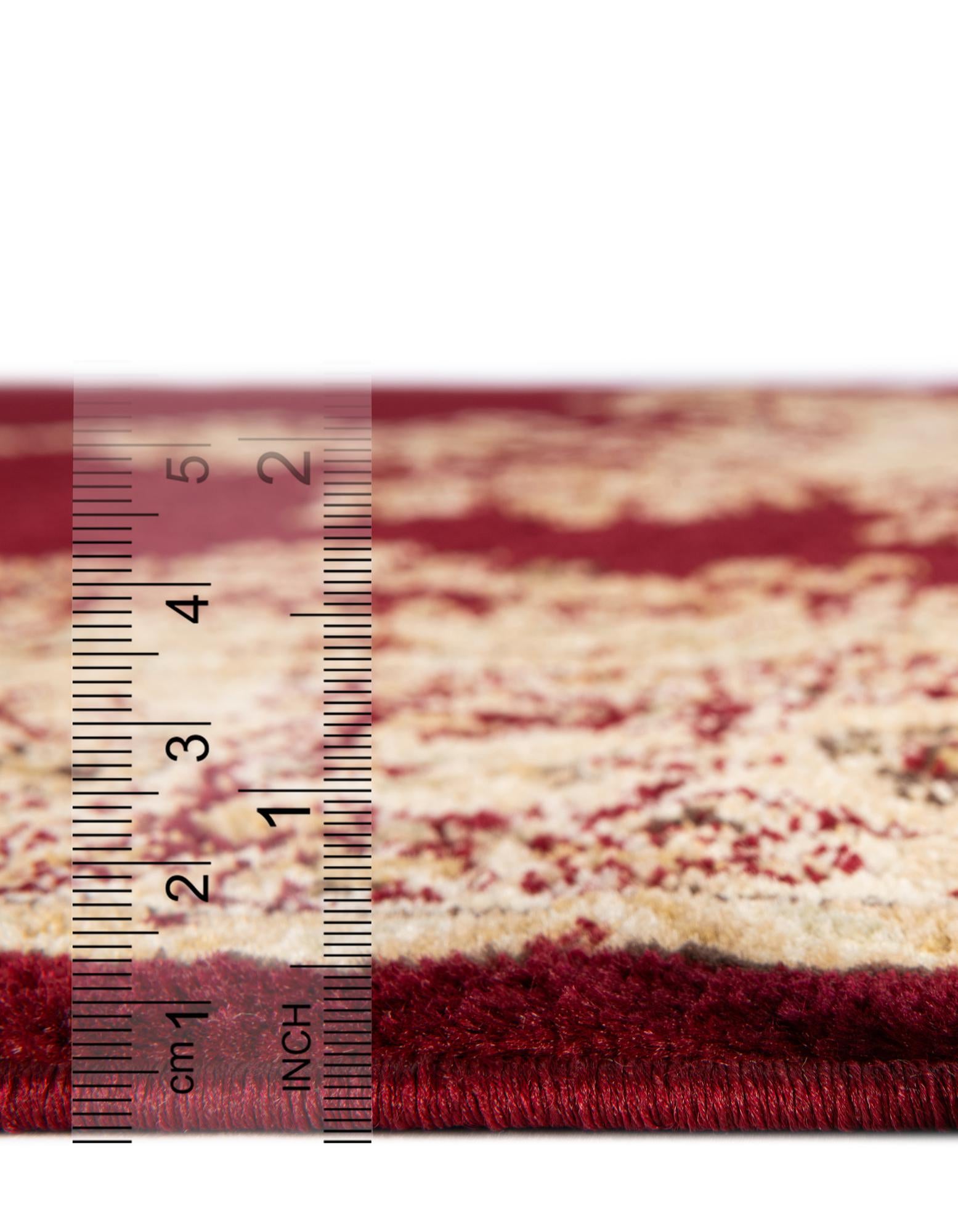 7' 10 x 7' 10 Classic Aubusson Round Rug