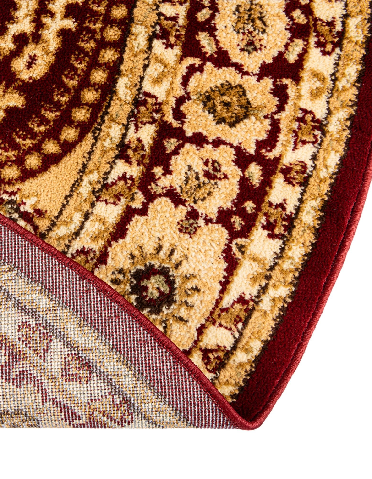 7' 10 x 7' 10 Classic Aubusson Round Rug