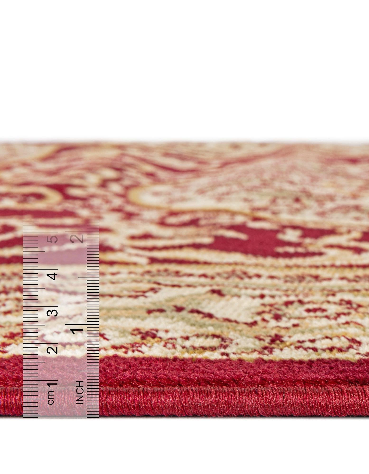 7' 10 x 7' 10 Classic Aubusson Round Rug