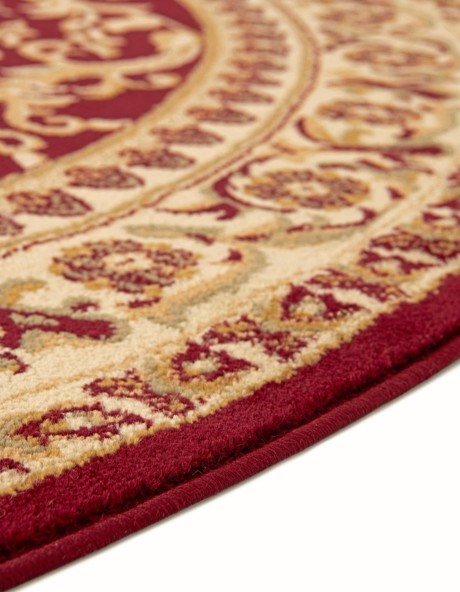 7' 10 x 7' 10 Classic Aubusson Round Rug