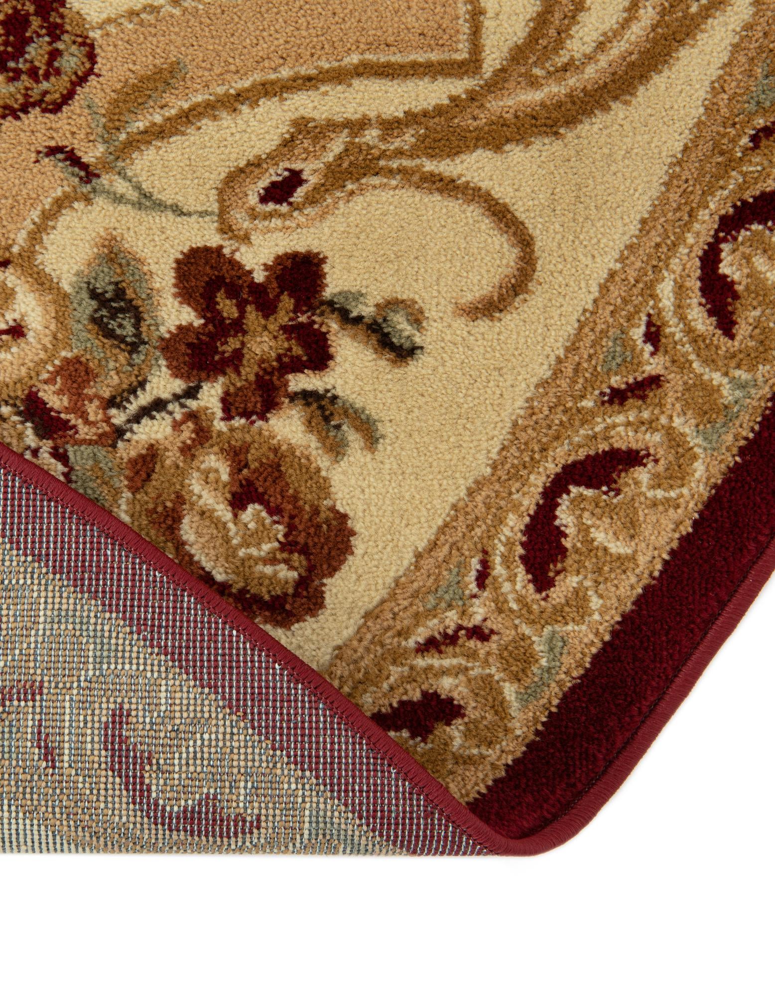 7' 10 x 7' 10 Classic Aubusson Round Rug