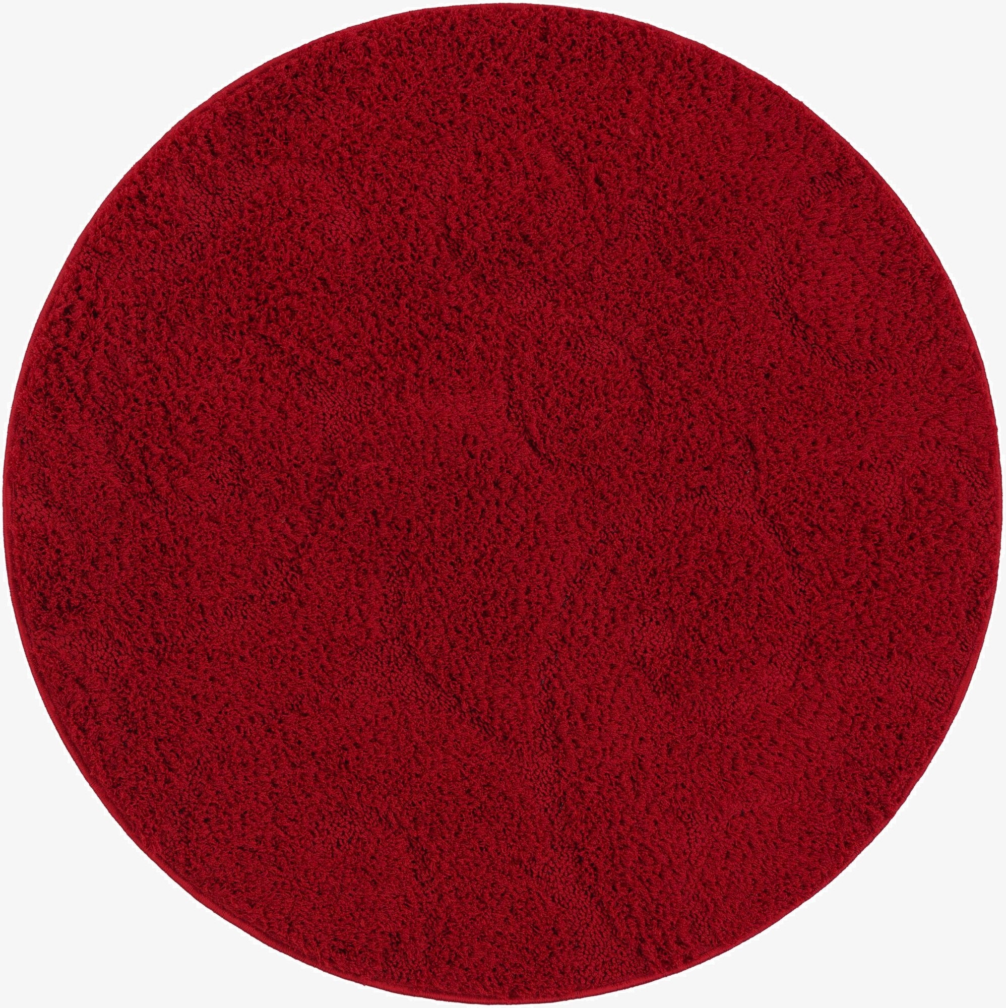 3' 3 x 3' 3 Floral Shag Round Rug