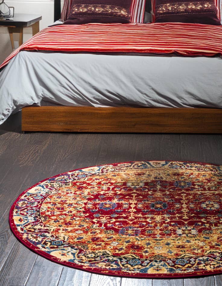 Detail image of 5' x 5' Georgetown Round Rug