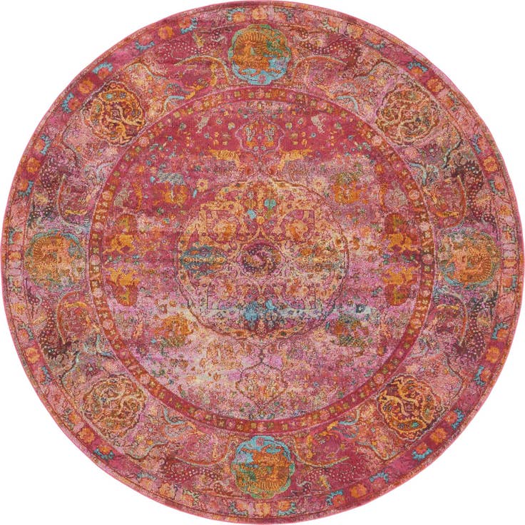 Detail image of 8' x 8' 4 Havana Round Rug