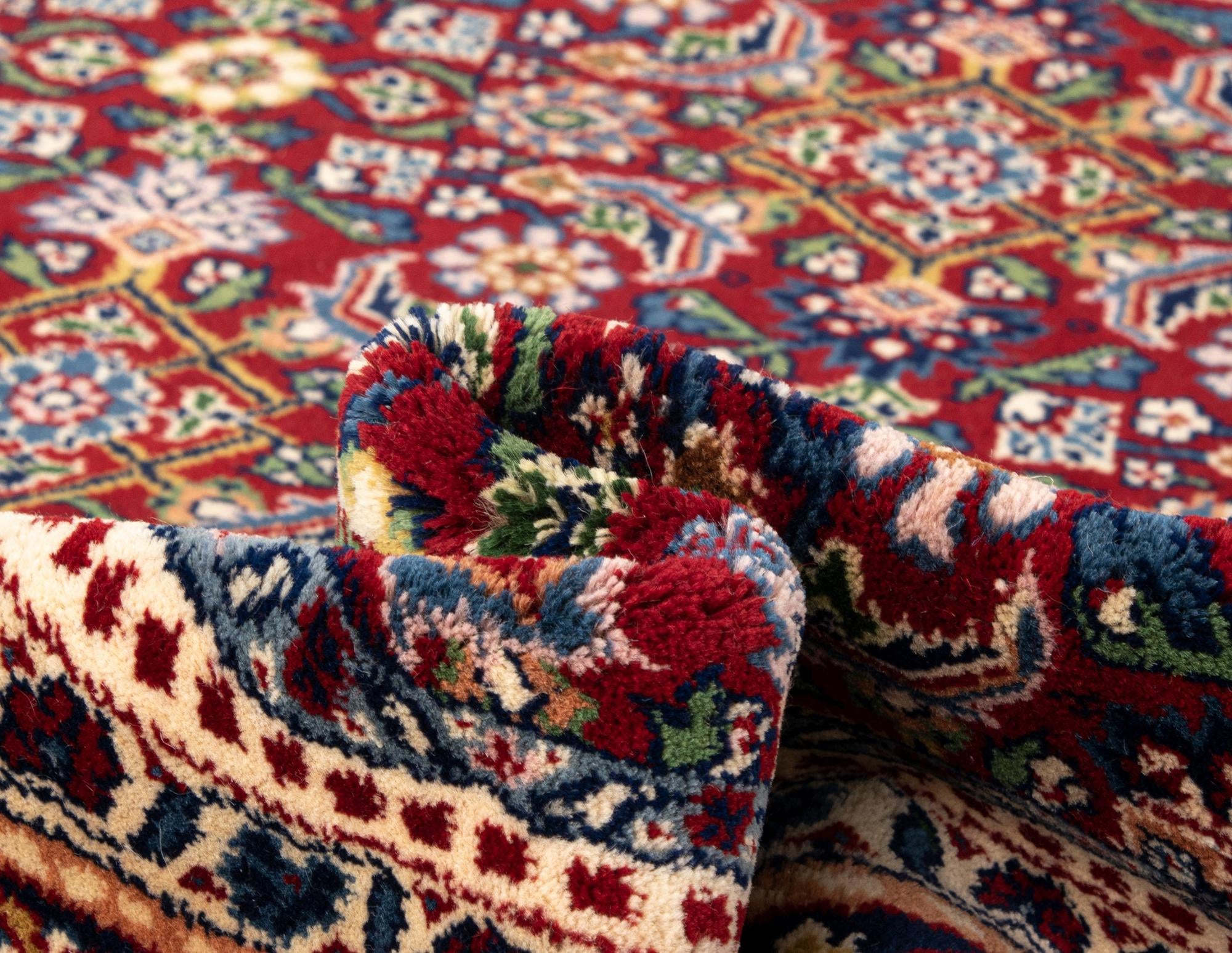 8' 6 x 8' 6 Herati Wool Round Rug
