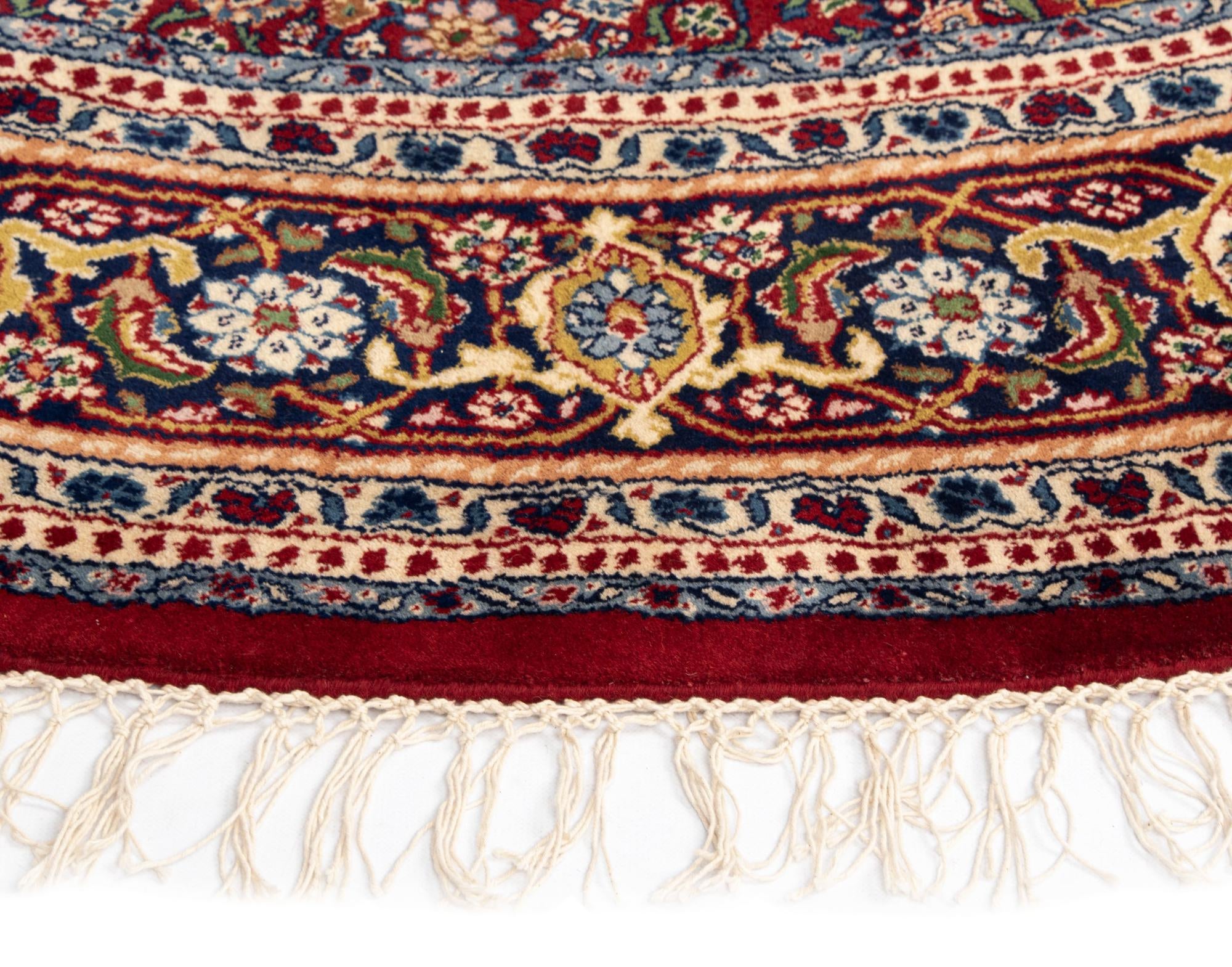 8' 6 x 8' 6 Herati Wool Round Rug