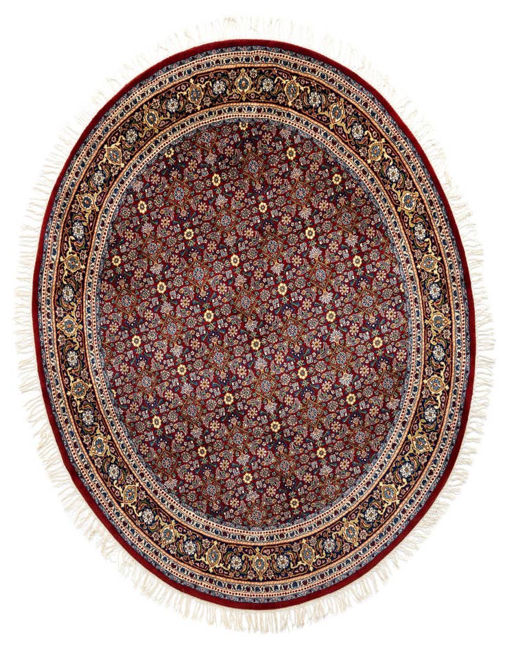 Detail image of 8' 6 x 8' 6 Herati Wool Round Rug