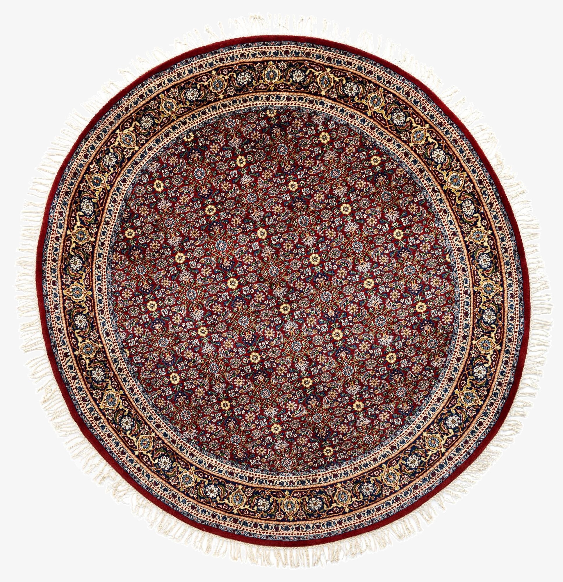 8' 6 x 8' 6 Herati Wool Round Rug