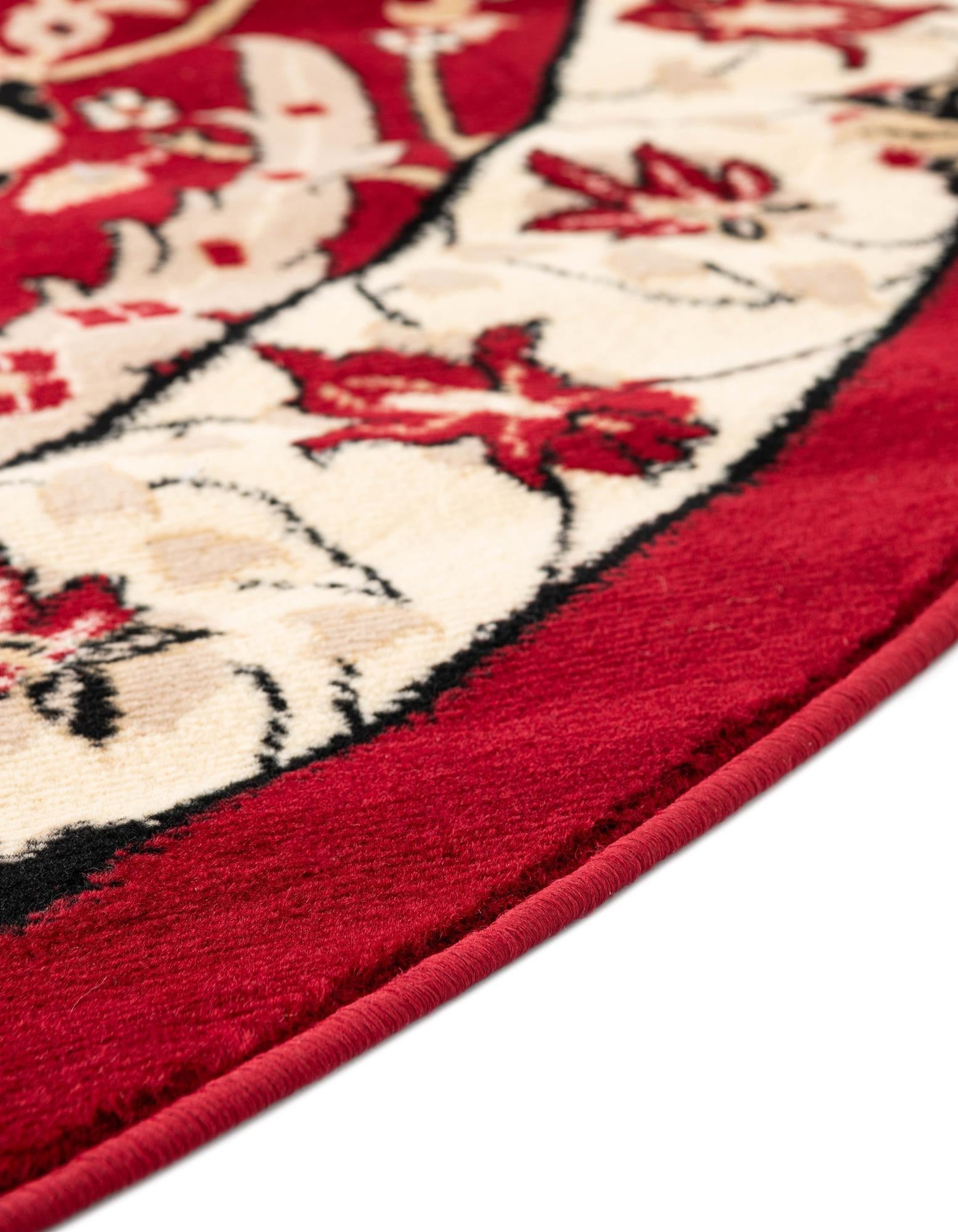 7' 10 x 7' 10 Isfahan Design Round Rug