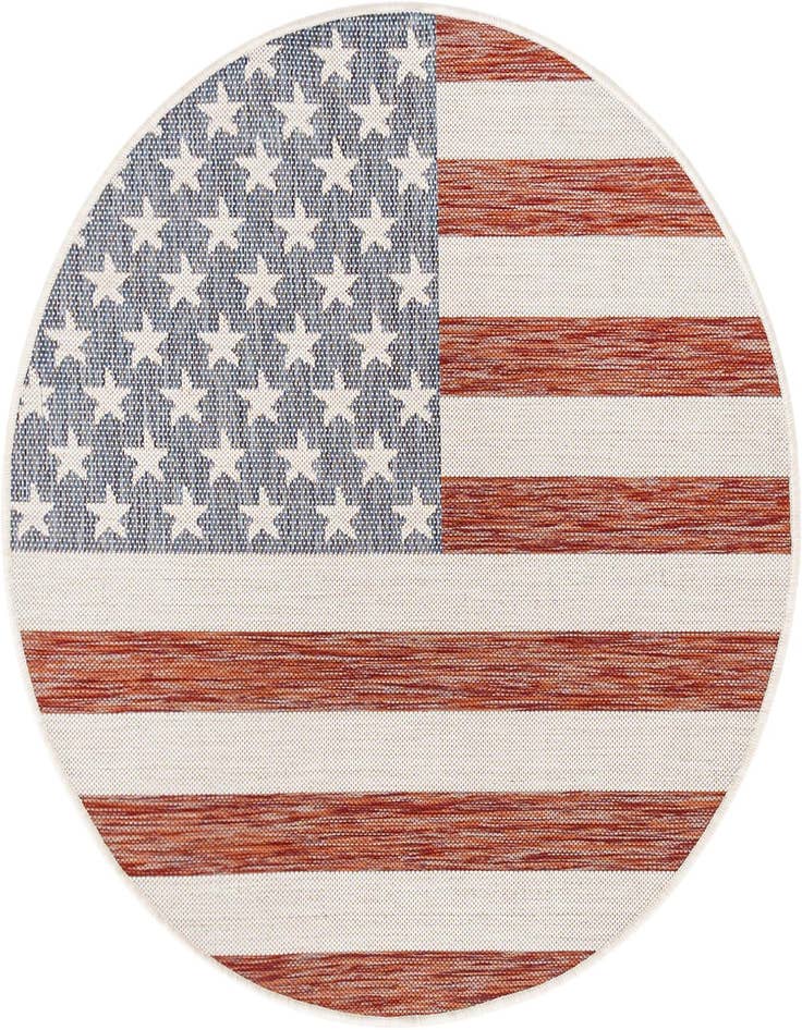 Detail image of 4' x 4' Easy-Clean Jill Zarin Indoor / Outdoor Round Rug
