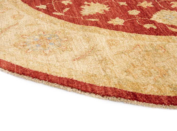 6' 6 x 6' 7 Kaizar Wool Round Rug