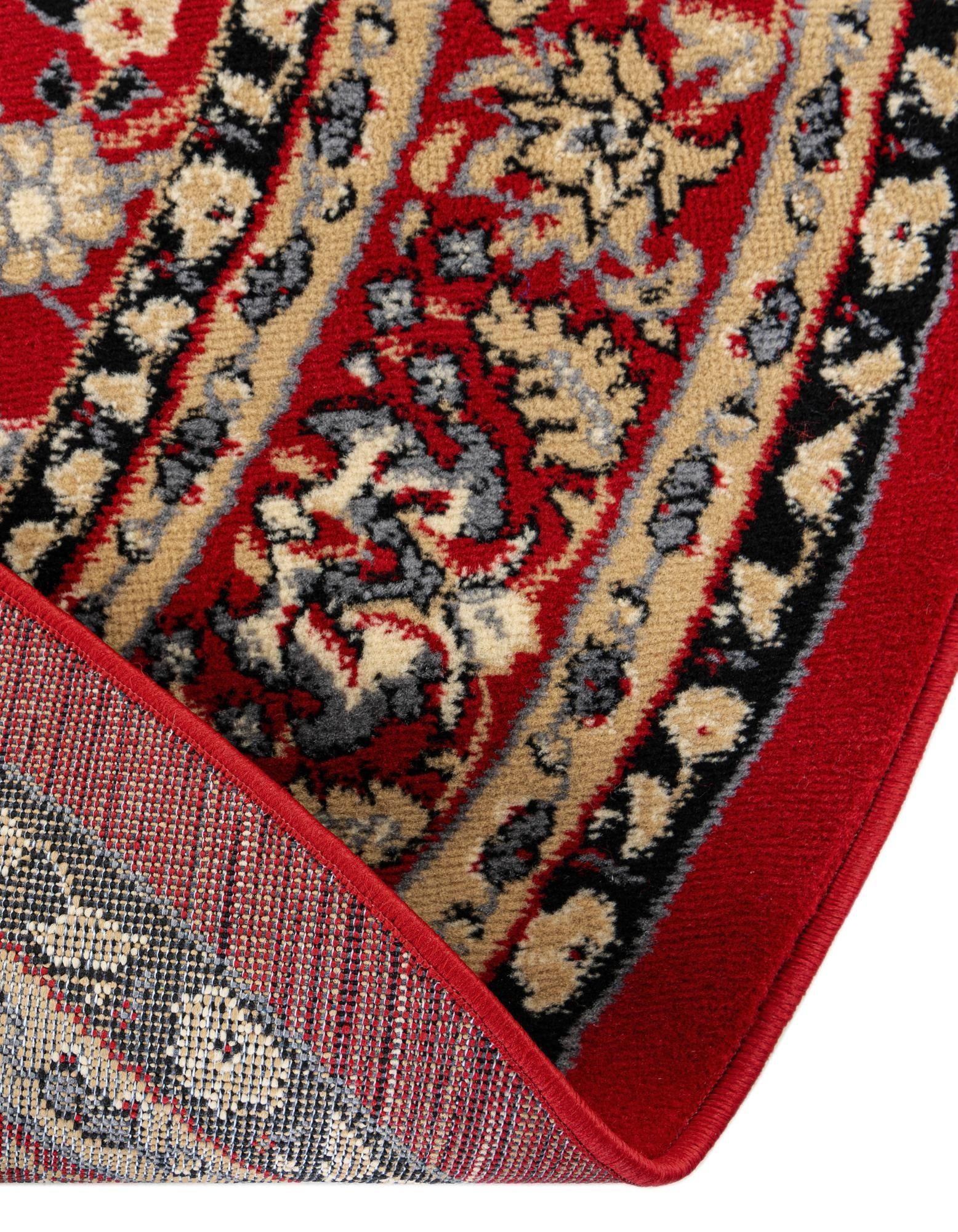 7' 10 x 7' 10 Kashan Design Round Rug