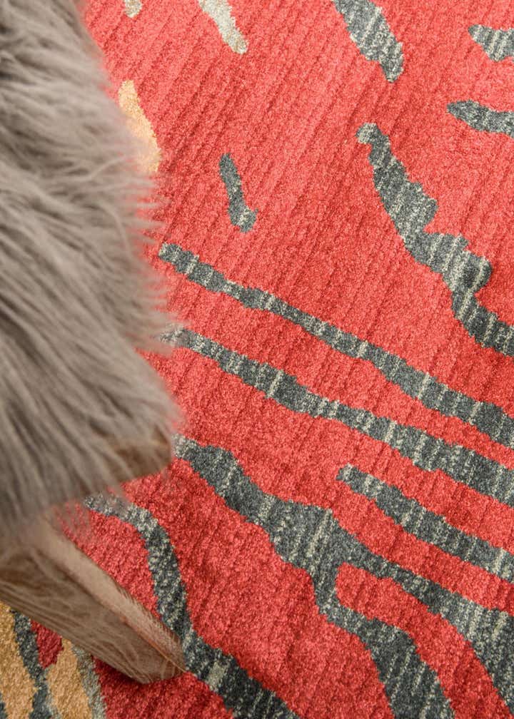 6' x 6' Kashkuli Gabbeh Round Rug