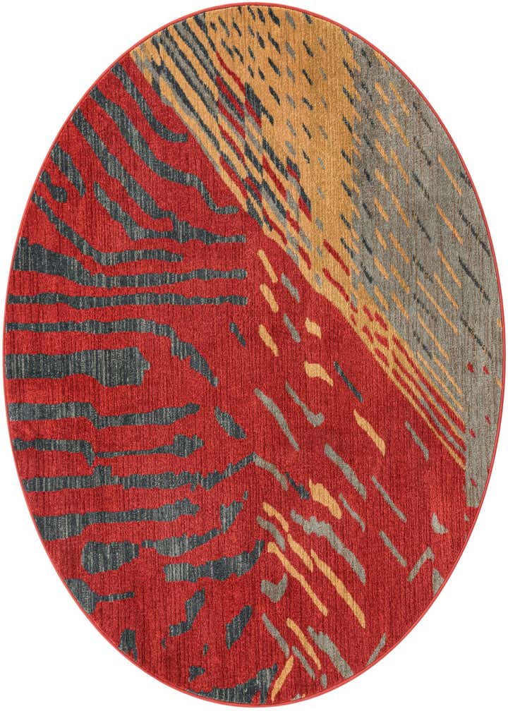 6' x 6' Kashkuli Gabbeh Round Rug