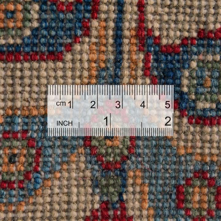 6' 7 x 6' 7 Hand Knotted Kazak Round Rug