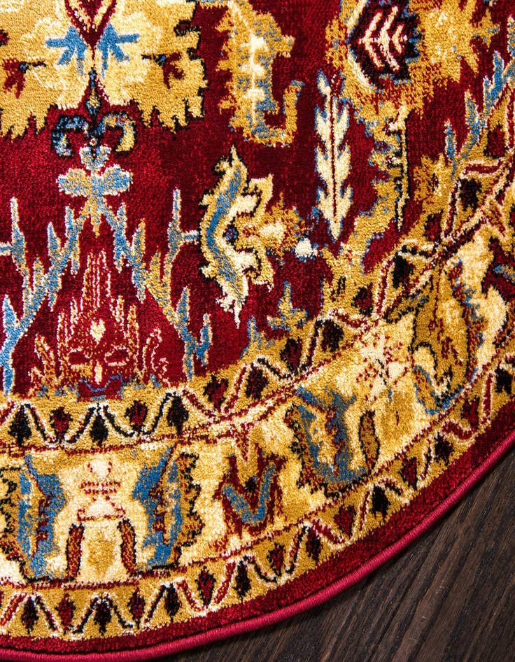 Detail image of 5' x 5' Kennedy Round Rug