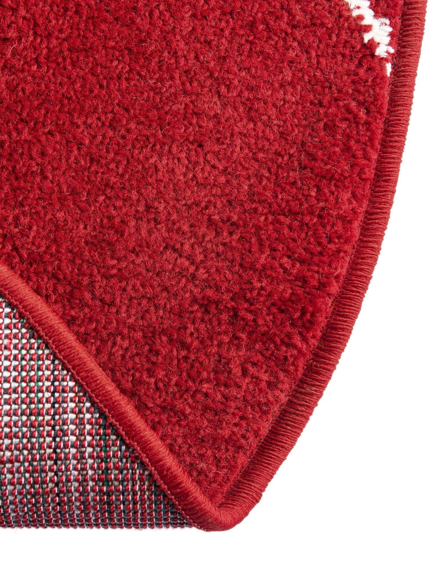 7' 10 x 7' 10 Lattice Frieze Round Rug
