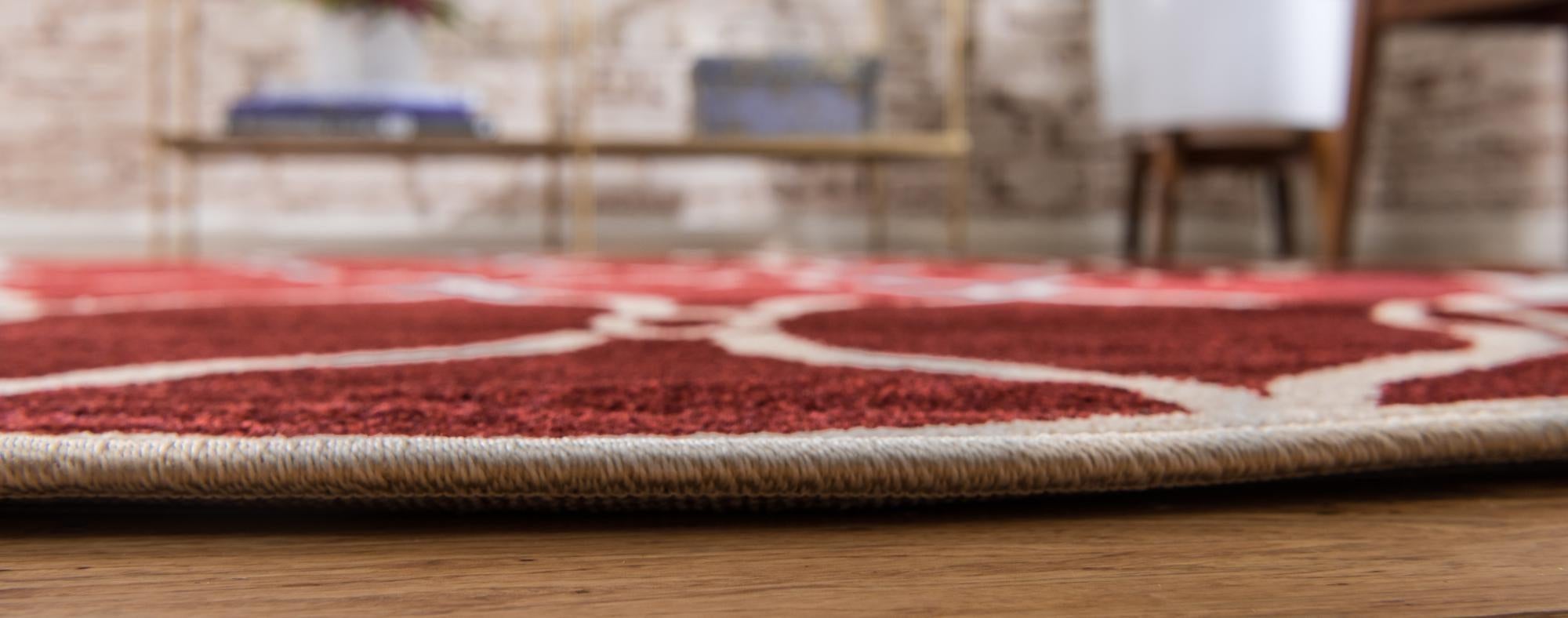 6' x 6' Lattice Round Rug