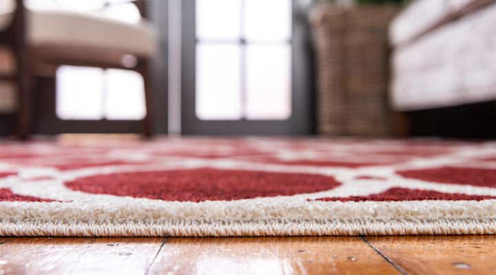 6' x 6' Lattice Round Rug