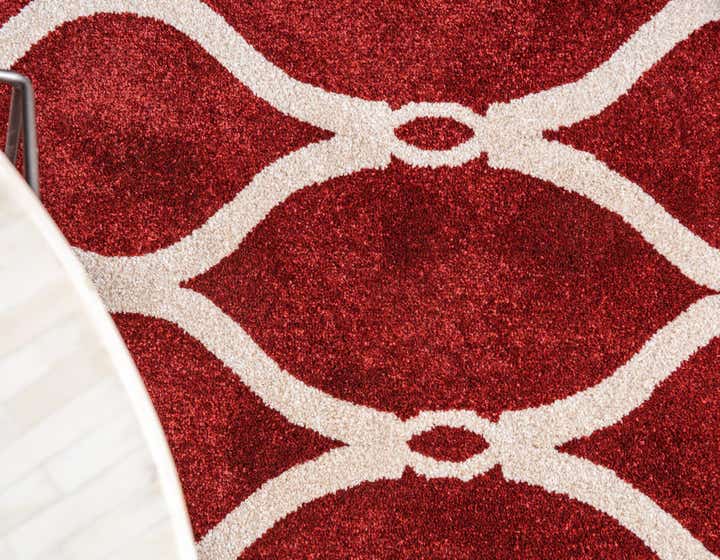 6' x 6' Lattice Round Rug