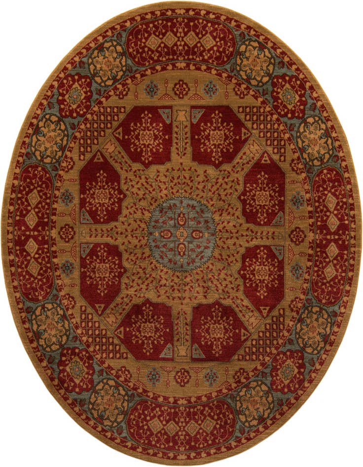 Detail image of 8' x 8' Mamluk Round Rug