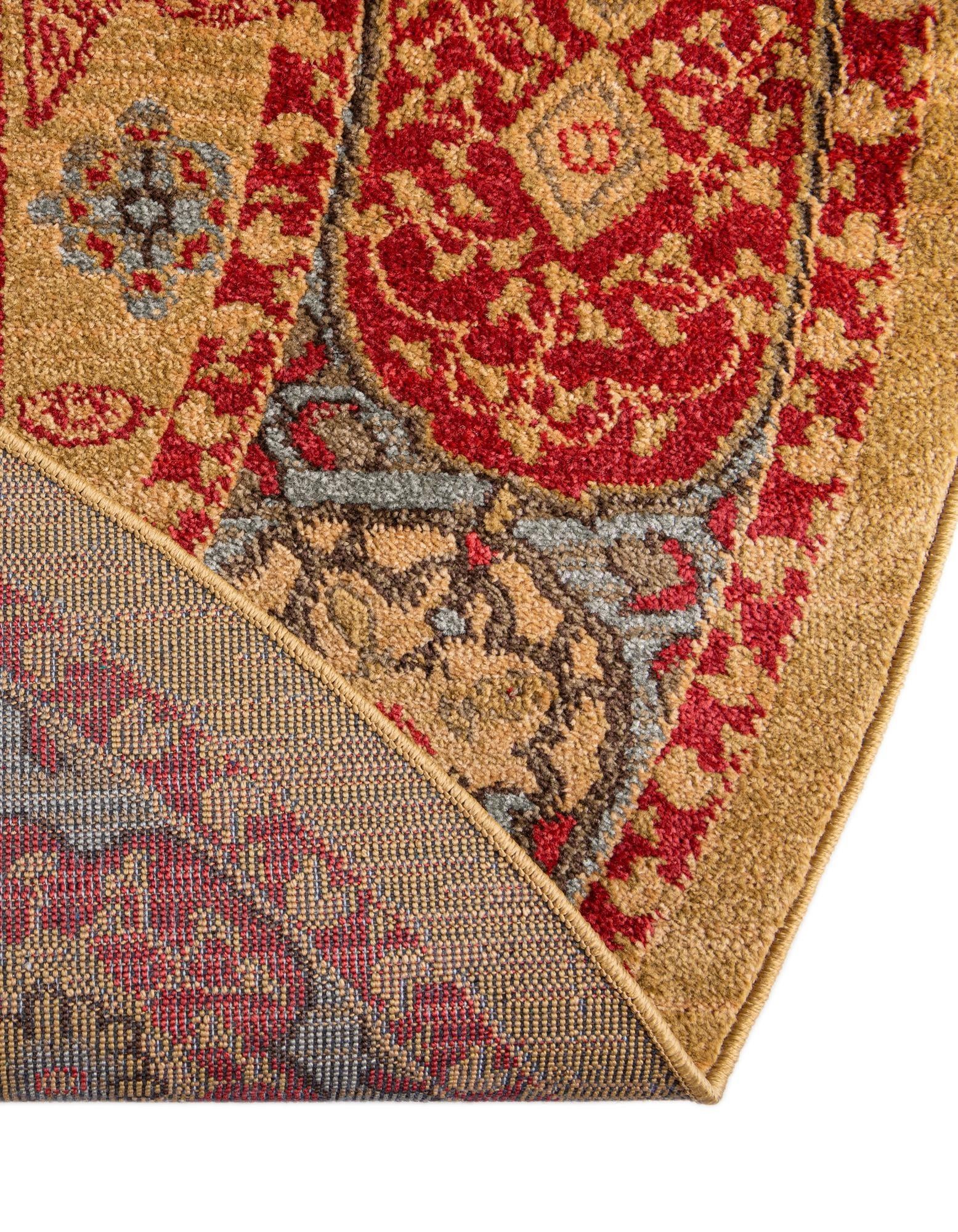 6' x 6' Mamluk Round Rug