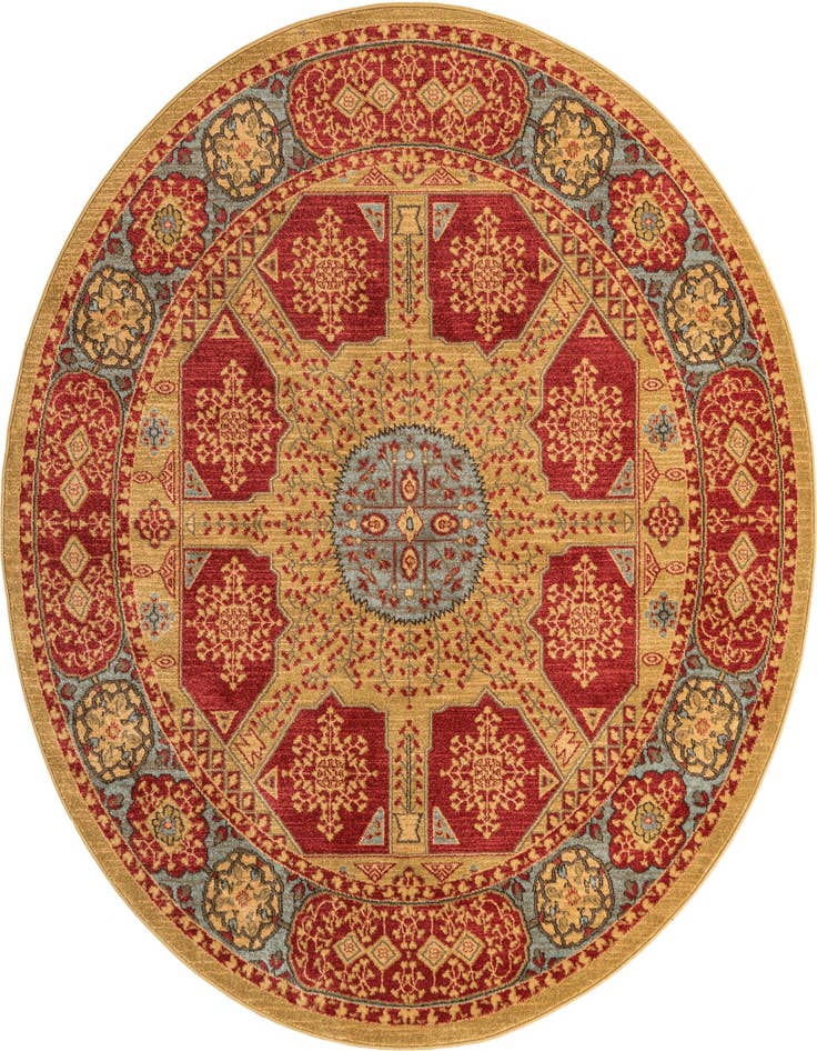 Detail image of 6' x 6' Mamluk Round Rug