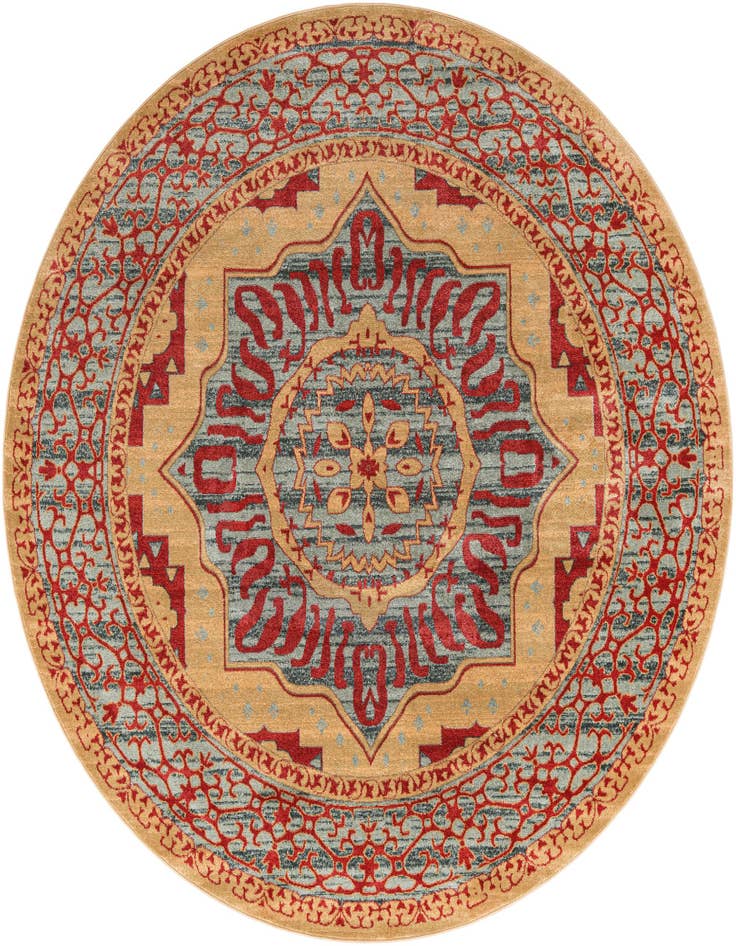 Detail image of 8' x 8' Mamluk Round Rug