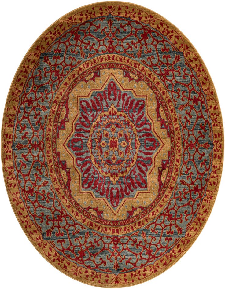 Detail image of 6' x 6' Mamluk Round Rug