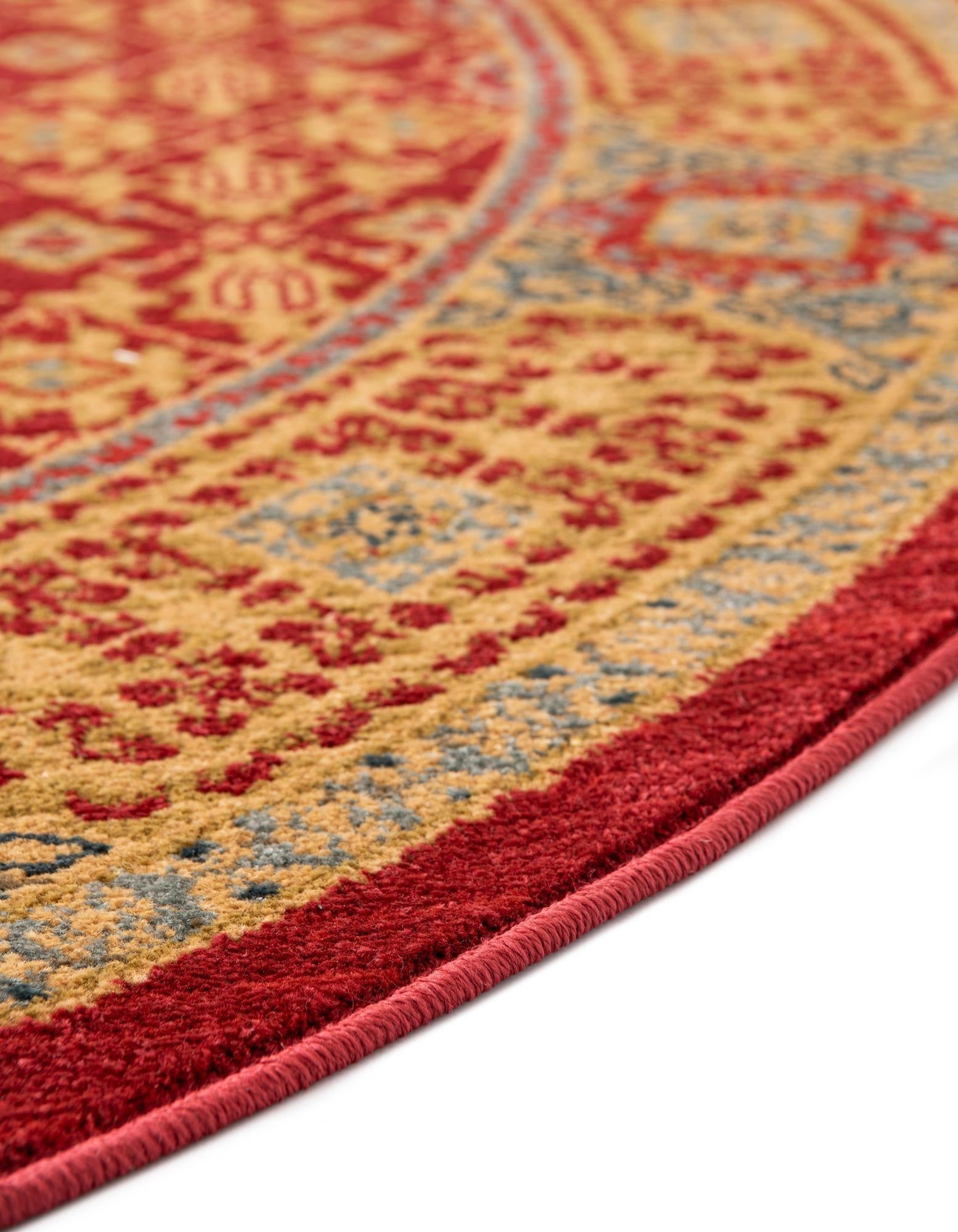 8' x 8' Mamluk Round Rug
