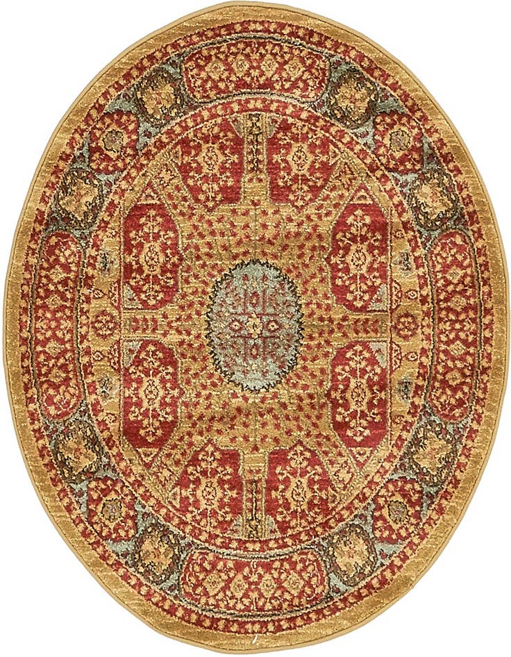 Detail image of 3' 3 x 3' 3 Mamluk Round Rug