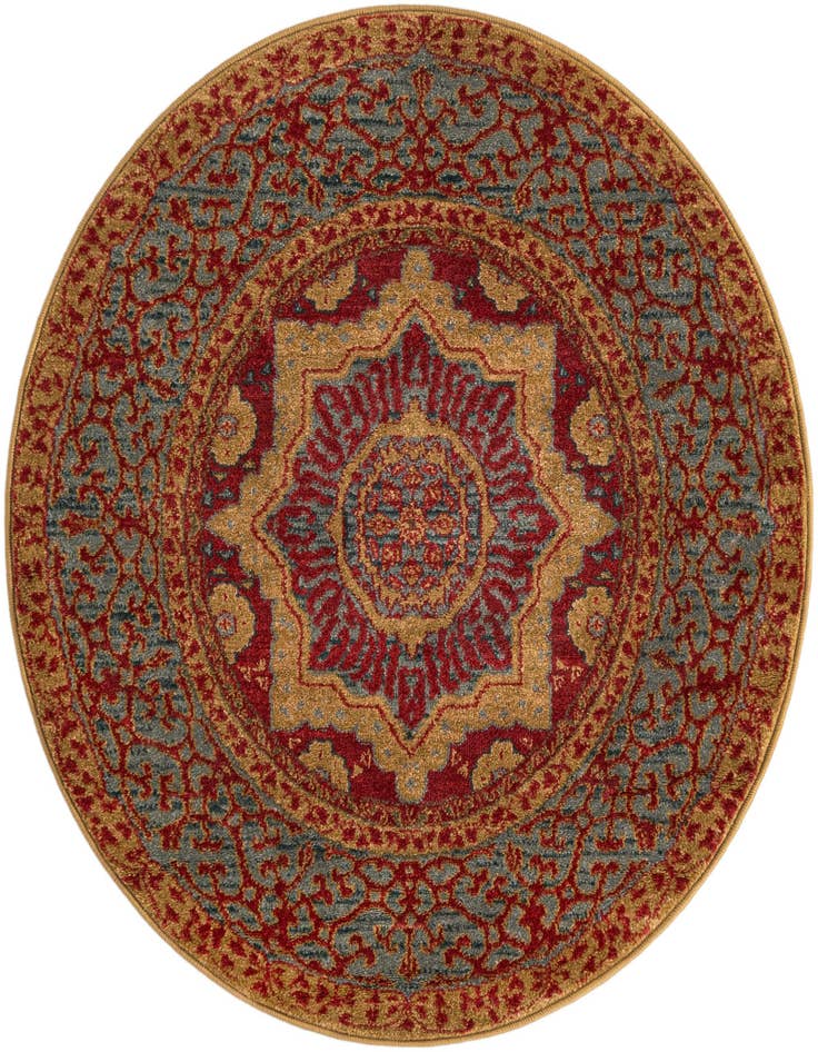 Detail image of 3' x 3' Mamluk Round Rug