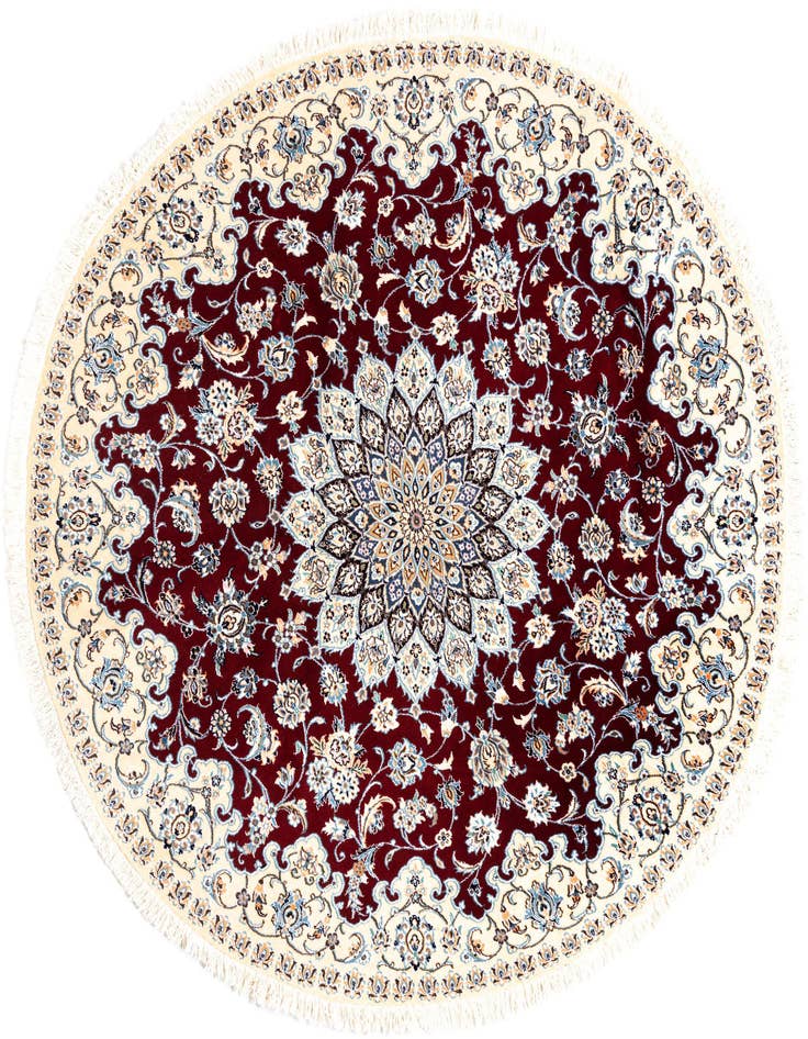 Detail image of 6' 9 x 6' 11 Nain Round Rug