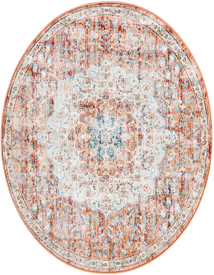 Detail image of 4' x 4' Newport Round Rug