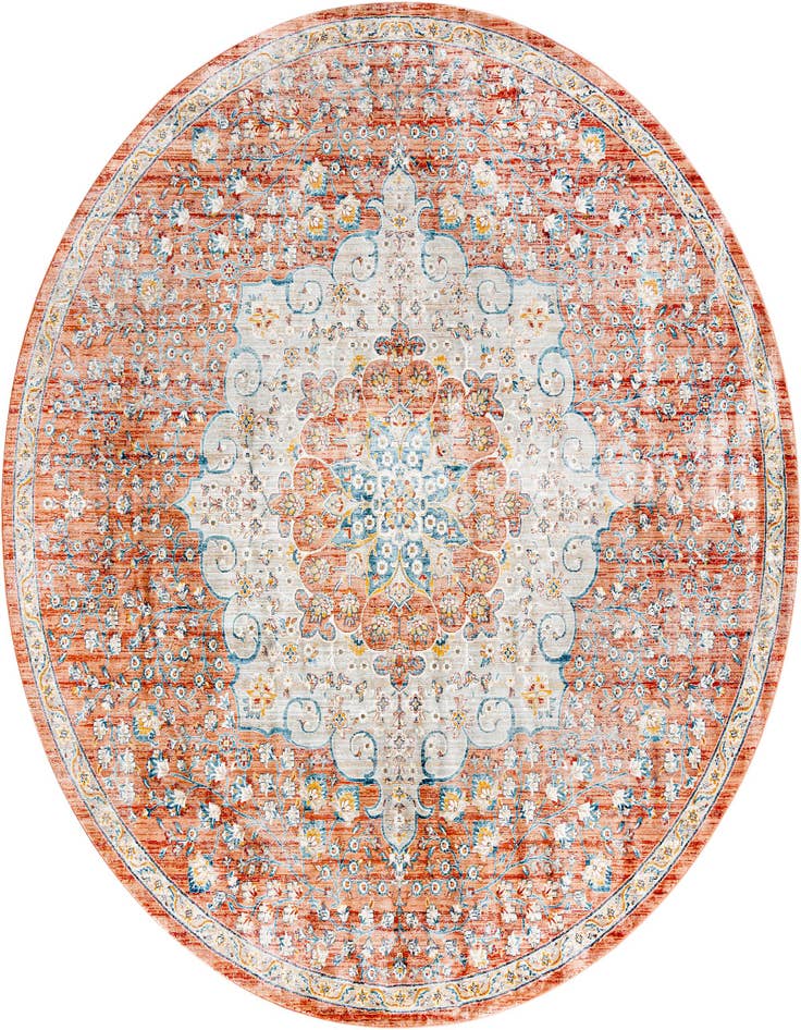Detail image of 10' 2 x 10' 2 Newport Round Rug